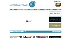 Desktop Screenshot of cocinagallega.es